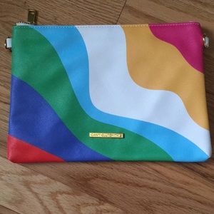 Colorful retro clutch